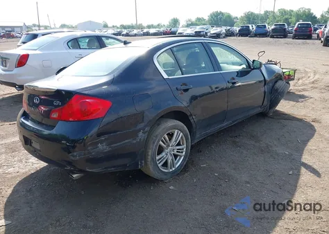 2011 Infiniti G37X из США, поврежденный, VIN JN1CV6AR3BM353460